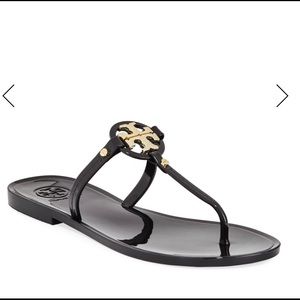 Like new Tory Burch Black sandals size 8